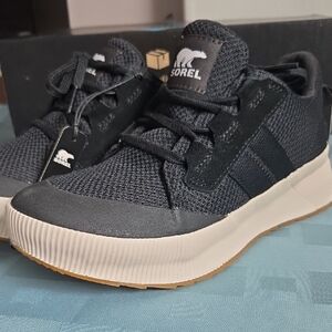 Sorel Women's Black and White Sneakers